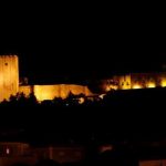 Pormenor noturno do Castelo de Palmela