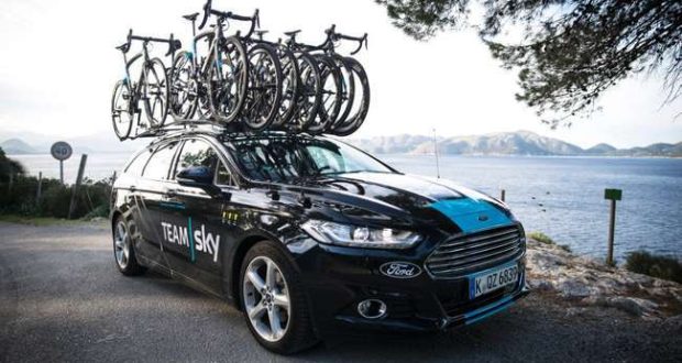 Ford anunciou acordo de parceira com a equipa de ciclismo "Sky"