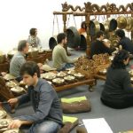 Oficinas da Escola de Gamelão da Ilha de Java no Museu do Oriente