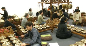 Oficinas da Escola de Gamelão da Ilha de Java no Museu do Oriente