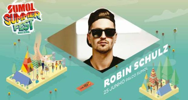 Robin Schulz confirmado no Sumol Summer Fest na Ericeira!