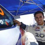 Diogo Gago no arranque do Nacional de Ralis