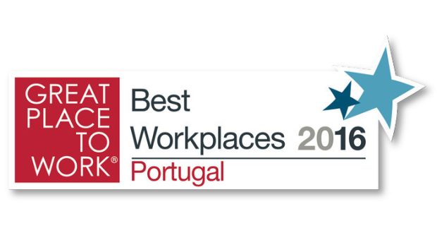 Empresas premiadas no Great Place to Work Portugal em 2016!