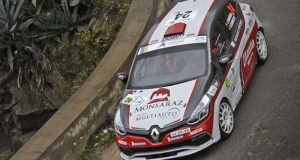 João Correia no Rally Villa de Adeje-Tenerife