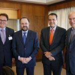 Ministro e dirigentes do Turismo Brasileiro visitam a TAP em Lisboa