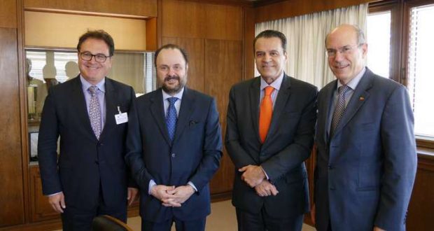 Ministro e dirigentes do Turismo Brasileiro visitam a TAP em Lisboa