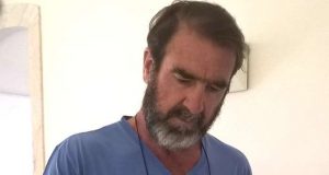 Eric Cantona em visita à cidade de Elvas