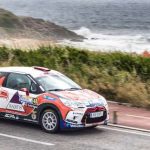 André Rodrigues e Eurico Adão no Rali de Aguiar da Beira