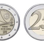 Moeda assinala o 50.º aniversário da Ponte 25 de Abril