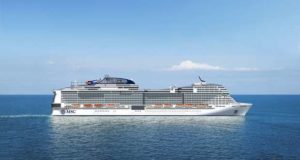 A MSC Cruzeiros anunciou reservas para o MSC Bellissima