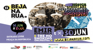 Emir Kusturica no Festival 'Beja na Rua'