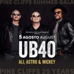 Concerto dos UB40 no Algarve a 5 de agosto