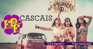 Flower Power Fest na praia de Carcavelos