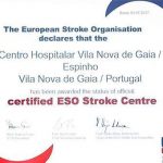 Unidade de AVC do Gaia/Espinho é Certified ESO Stroke Centre