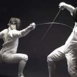 Esgrima no Parque Aventura Lipor em Baguim do Monte