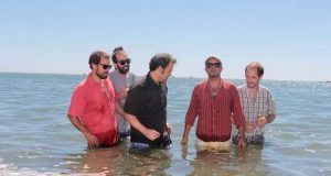 Leon Baldesberger's Meersalz no Cantaloupe Café em Olhão