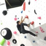Campeão Nacional de Boulder na Parede de Escalada de Estombar