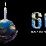 Lagoa às escuras assinala a hora do Planeta