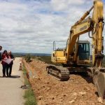 Obras de abastecimento de água no Municipio de Castro Marim