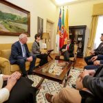 Klára Breuer embaixadora da Hungria visita os Açores