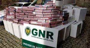 Apreendidos 550 mil cigarros na A3 zona de Braga