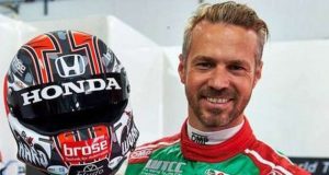 O Piloto Tiago Monteiro renovou contrato com a Honda