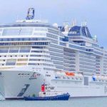 MSC Grandiosa retoma os cruzeiros programados