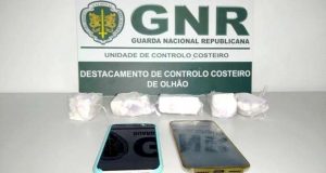 Navegavam no Guadiana com 2.500 doses de cocaína