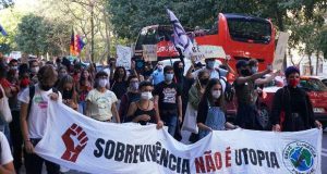 Marcha Mundial pela Justiça Climática em Lisboa