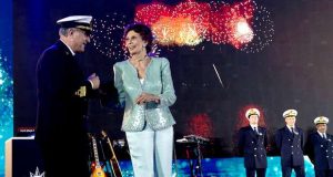 Sophia Loren batizou o MSC Virtuosa no Dubai