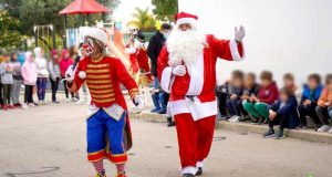 Pai Natal leva magia às Escolas e IPSS´s de Lagoa