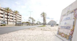 Condicionamentos na Av. dos Ferroviários no Pinhal Novo