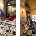 Ativistas invadiram o Ministério da Economia