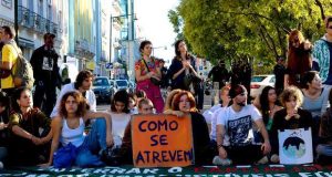 Quatro estudantes ativistas em tribunal na 3ªfeira