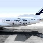 Personagens Moomin no centenário da Finnair
