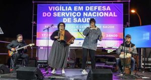Vigília pelo Serviço Nacional de Saúde em Setúbal