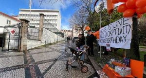 1ºaniversário de Kfir Bibas o bebé refém em Gaza