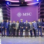 Escala inaugural do MSC Euribia no Funchal