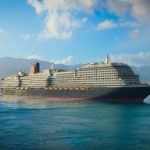 Escala inaugural do Queen Anne (Cunard) do Funchal