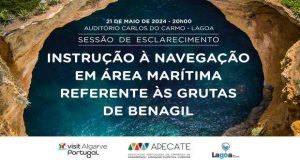 Sessão sobre a navegação nas grutas de Benagil