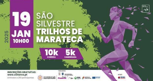 Inscrições abertas para a “São Silvestre Trilhos de Marateca”
