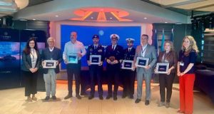 Escala Inaugural do Explora I no terminal de cruzeiros de Lisboa