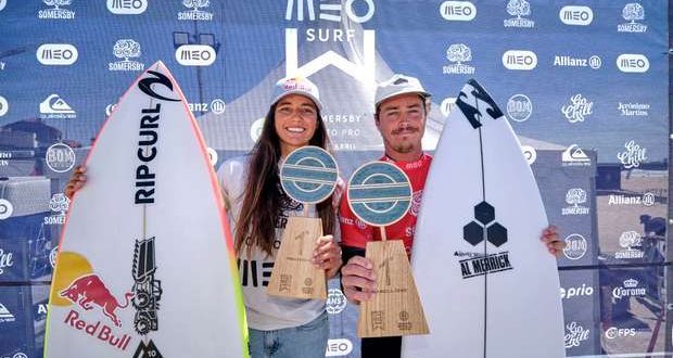Vitórias de T.Fernandes e T.Bonvalot no Somersby Porto Pro