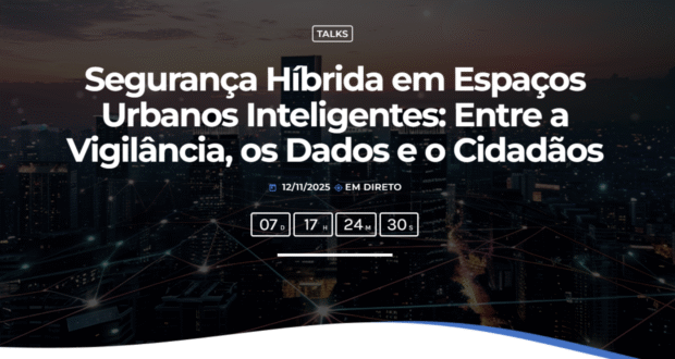 Participe no SegTalks e descubra como a segurança híbrida e a privacidade impactam as cidades inteligentes. Conferência online gratuita da Microsegur, 12 de novembro.
